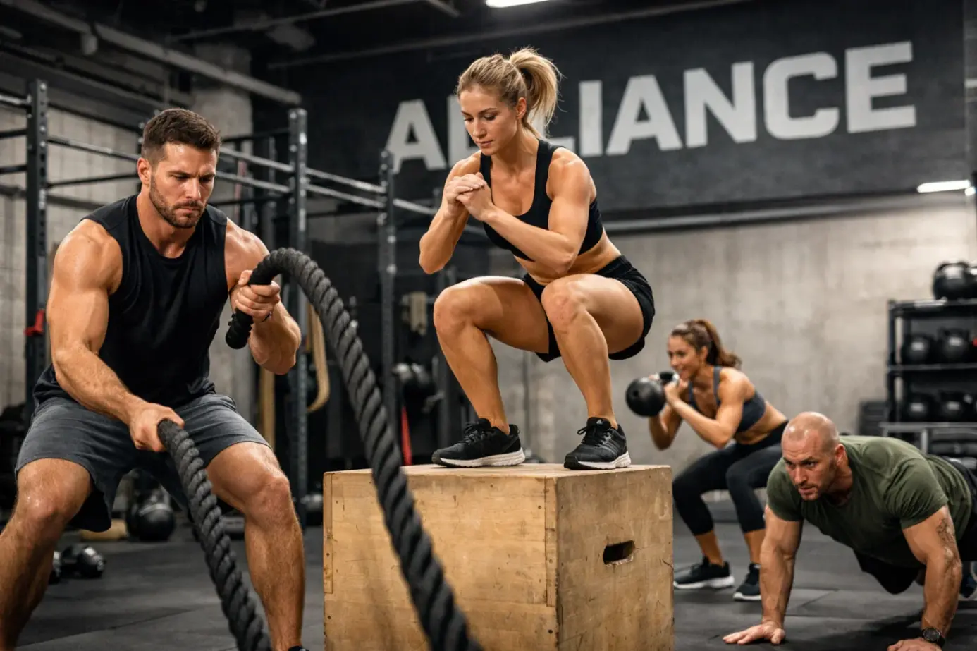 HIIT и функционал в Alliance Владивосток